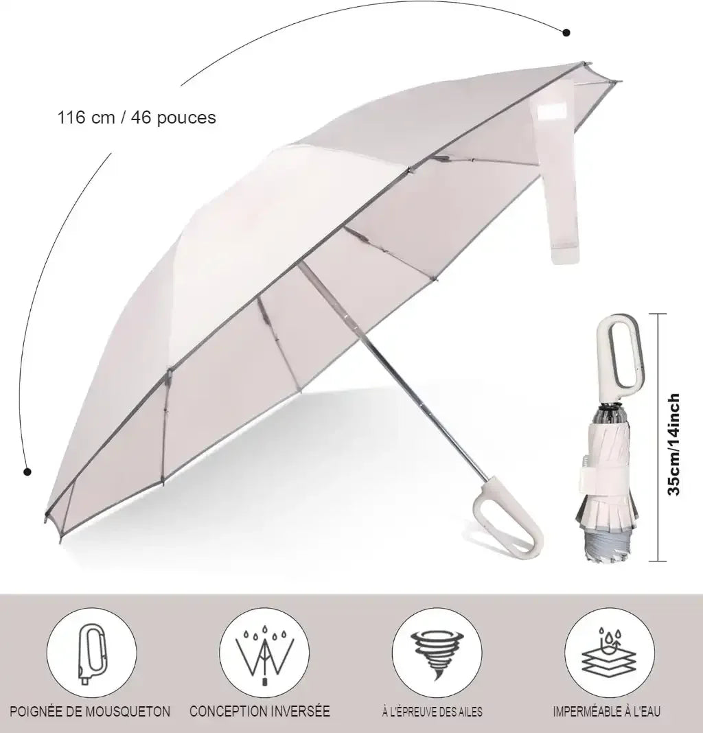 Élégance Pliable, Protection Infaillible – Adoptez le Parapluie SMILE