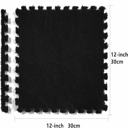 Tapis Puzzle Noir & Blanc – L’Élégance Douce Qui Change Votre Maison !