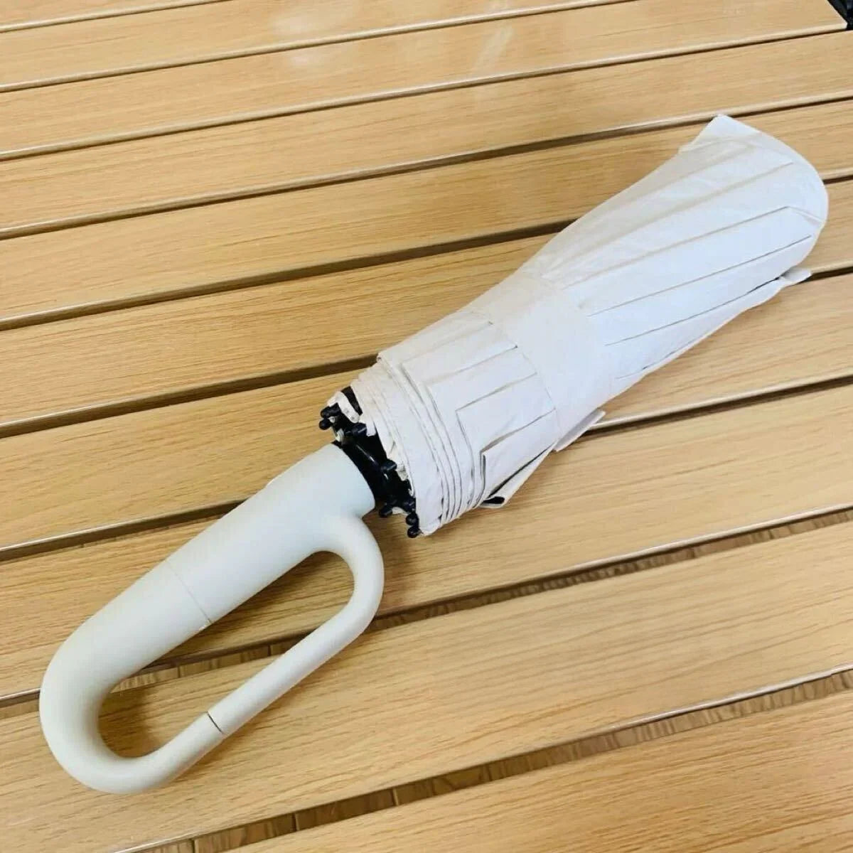 Le Parapluie Révolutionnaire à Boucle – Anti-Vent, Chic & Inversé